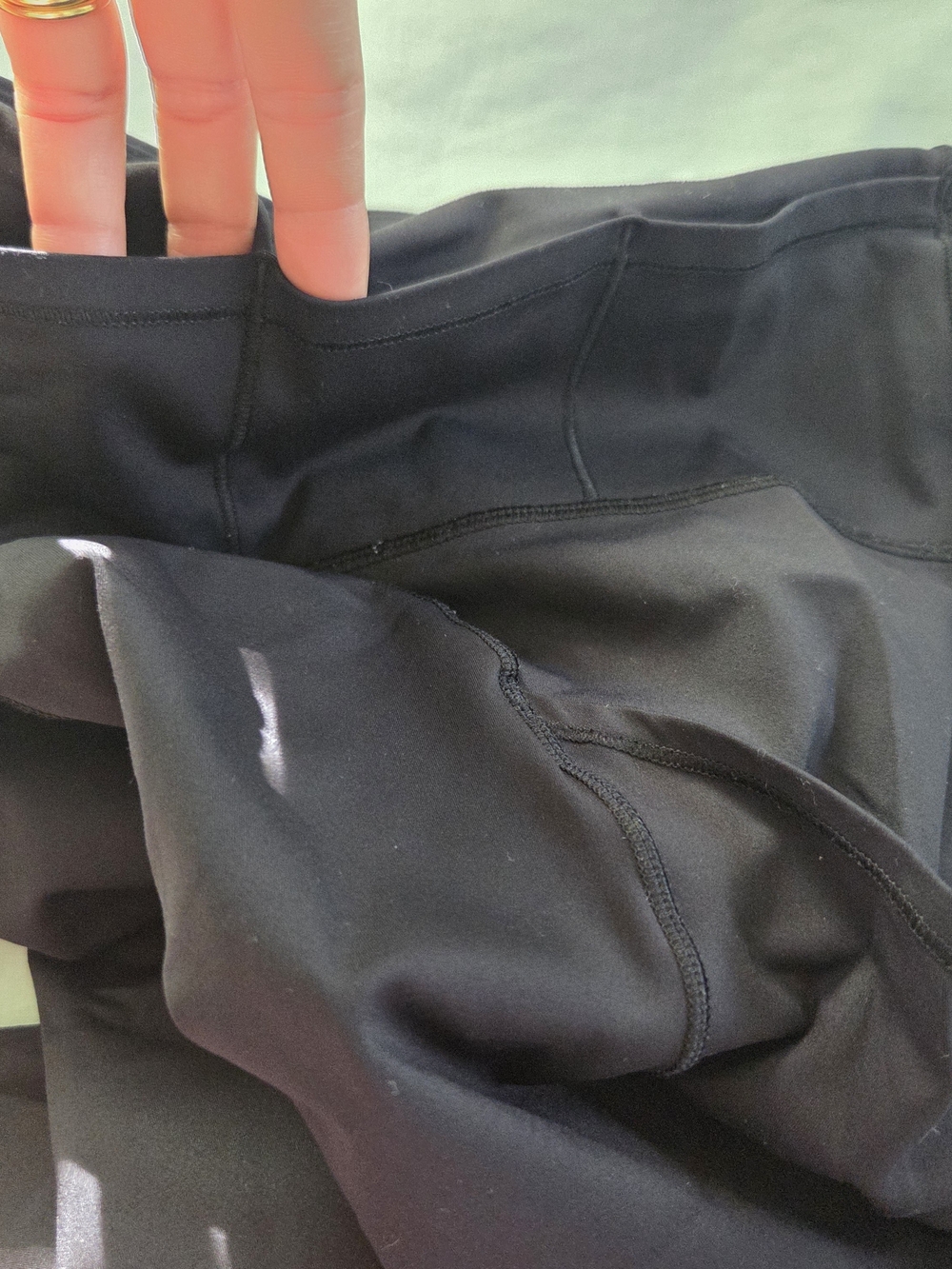 lululemon athletica Black Reflective Detail Leggings - Picture 7 of 9